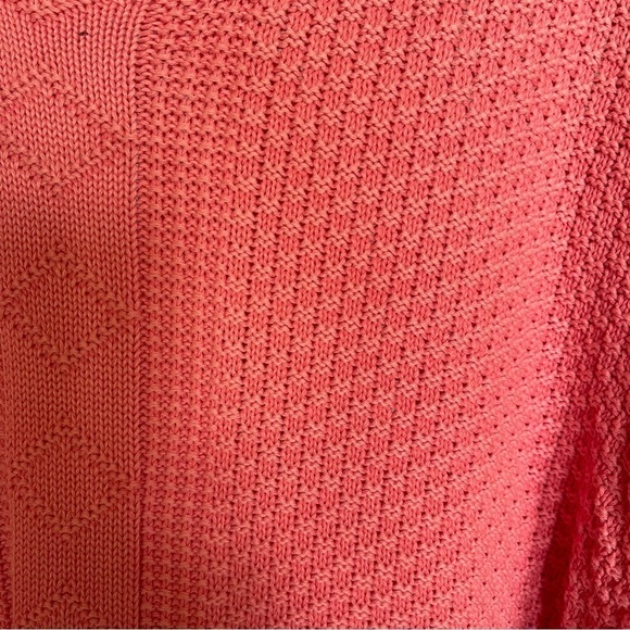 Fever coral sweater NWT oversized faded look size small - Picture 12 of 13